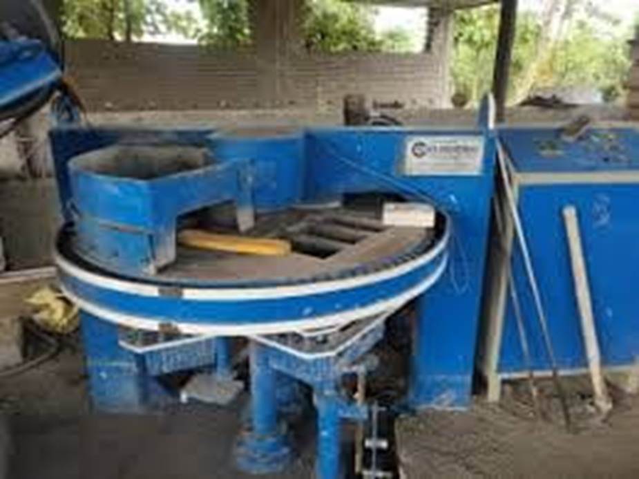 Fly ash brick making machine at Shanti Industries